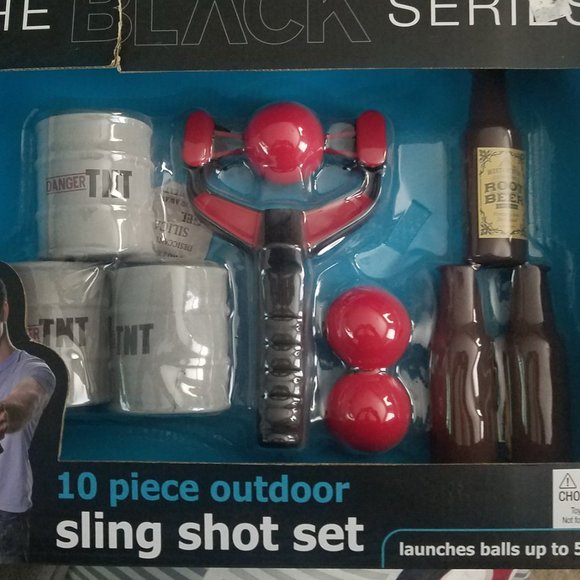 10 Piece sling shot set - Picture 2 of 2